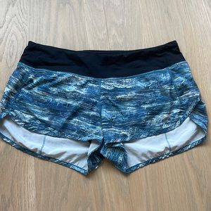 Lululemon size 8 shorts 2.5” excellent condition